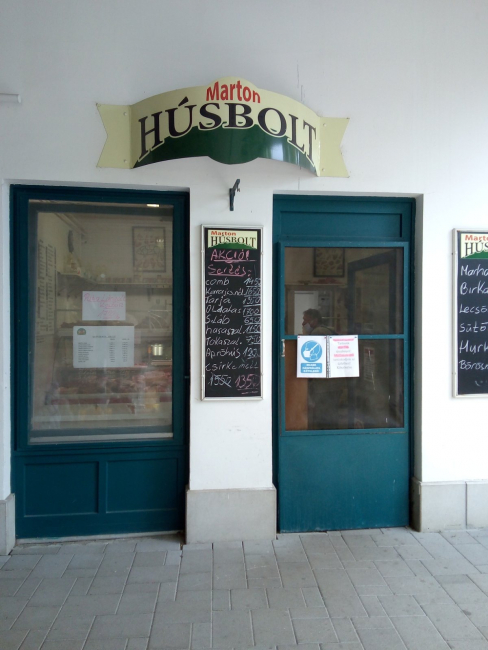 1. sz. Marton Húsbolt - Kiskunfélegyháza
